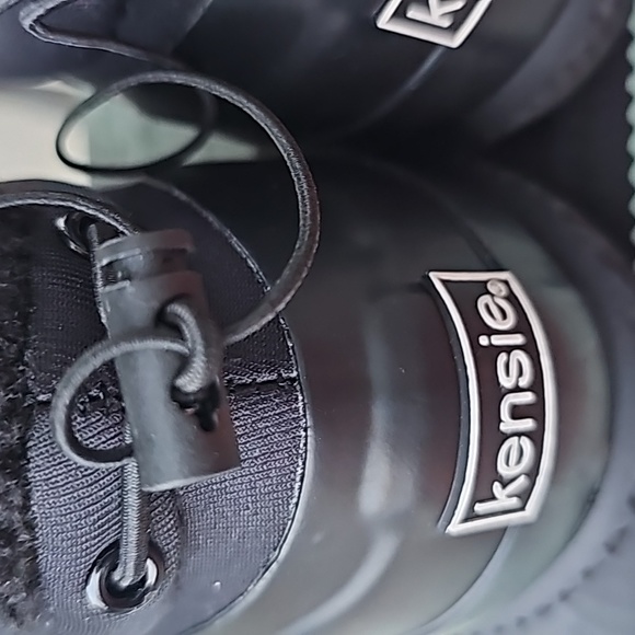 kensie Carmella, rain shoes, black - Picture 7 of 9